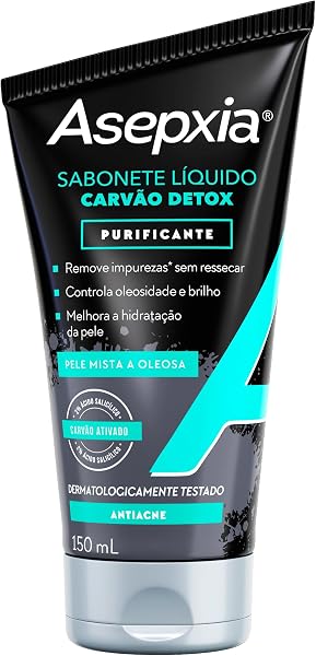 Asepxia Sabonete Facial Detox