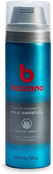Bozzano Espuma de Barbear Pele Sensível 1