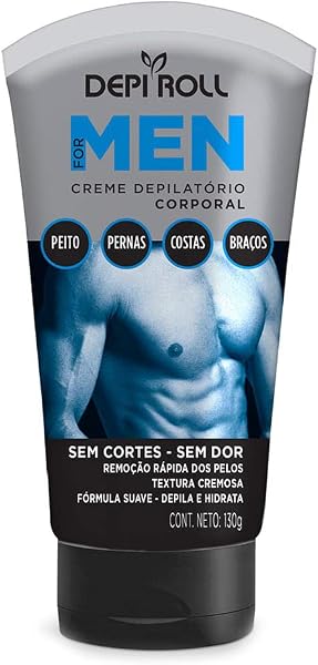 Depiroll Creme Depilatório Corporal For Men 130 g