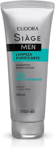 Eudora Siàge Men Limpeza Purificante Shampoo 250ml