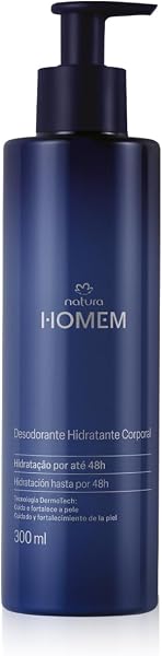Natura Homem Desodorante Hidratante Corporal, 300 ml