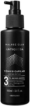 O Boticário Malbec Club Tônico Capilar Antiqueda 100ml