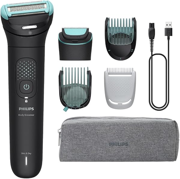 Philips Aparador de Pelos do Corpo Série 7000 com Luz OptiLight BG7470/15