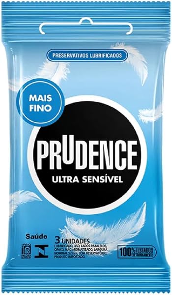Prudence Preservativo Ultra Sensível, 3 Unidades