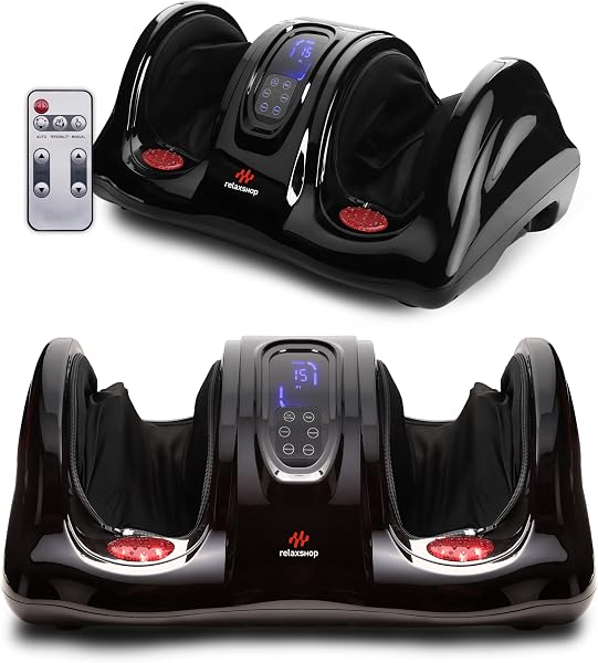 Relaxshop Massageador para Pés e Pernas Shiatsu Foot Massager Ultra Relax